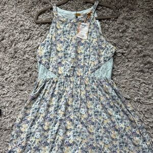 Disney Cinderella collection NEW floral fit flare dress XL extra large